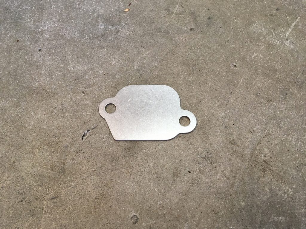 EGR blanking plate 1.62.0 JTDm JTD Performance