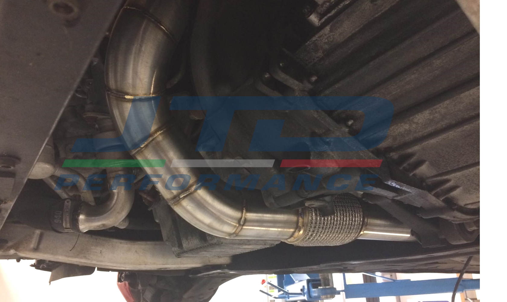 Exhaust Turbo Back 3″ with CAT – 159/Brera 1750 TBi – JTD Performance