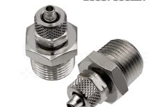 Fitting 3/8" NPT - 1/4", recht